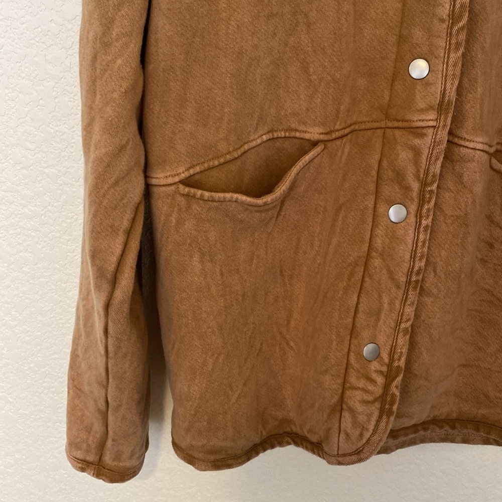 Sundry Toffee Shacket Anthropologie - Picture 3 of 5
